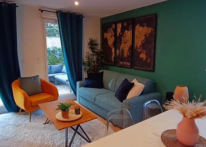 Apartamento O Belappart - Garage Prive Gratuit Et Terrasse En Centre-ville Caen