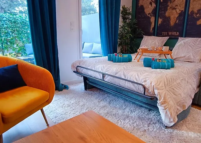 O Belappart - Garage Prive Gratuit Et Terrasse En Centre-ville